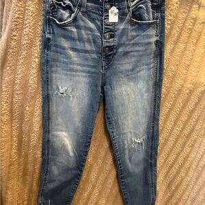 KanCan Distressed Blue Boyfriend Jeans